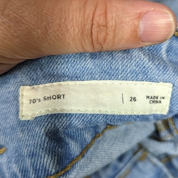 Pacsun 70s High Rise Shorts Sz 26 - Picture 7 of 10